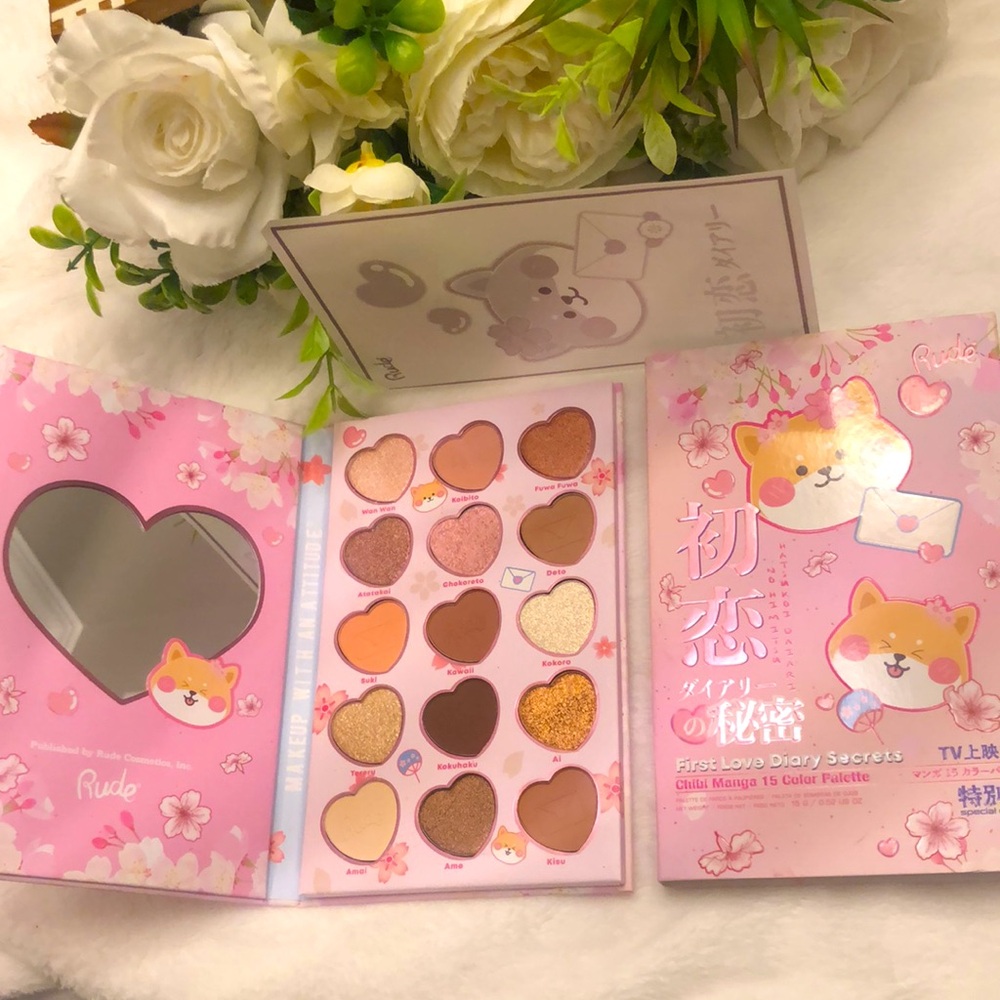 RUDE Chibi Manga Collection 15 Color Palette - First Love Diary Secrets🫶